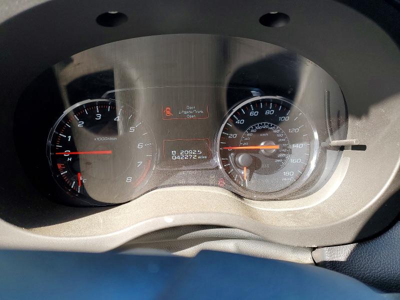 Photo 9 from auction – 2018 SUBARU WRX with VIN JF1VA1A62J9824001