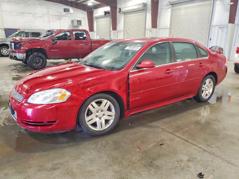 Photo 1 from auction – 2013 CHEVROLET IMPALA LT with VIN 2G1WG5E35D1119820