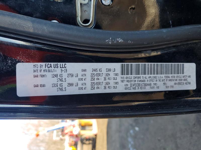 Photo 14 from auction – 2019 DODGE JOURNEY with VIN 3C4PDCBB1KT860448