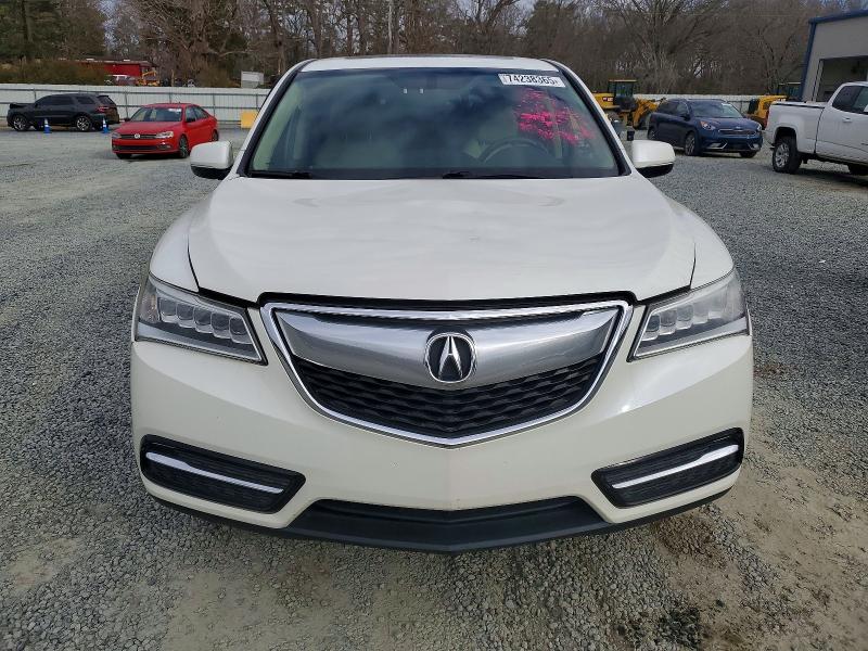 Photo 5 from auction – 2015 ACURA MDX with VIN 5FRYD4H21FB028421