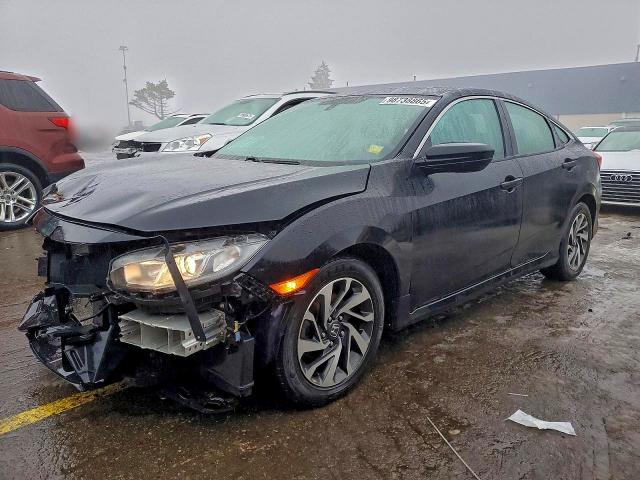 HONDA CIVIC EX 2016 with VIN 19XFC2F71GE091203 - Photo from auction