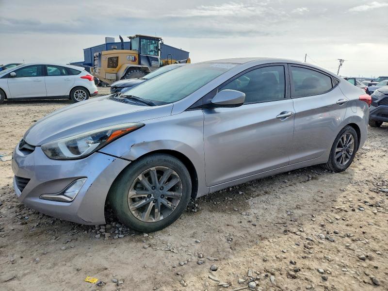 HYUNDAI ELANTRA SE 2016 with VIN 5NPDH4AE6GH657183 - Photo from auction