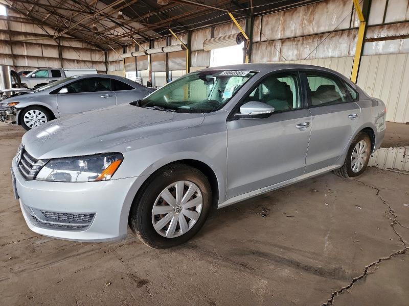 VOLKSWAGEN PASSAT S 2012 with VIN 1VWAP7A32CC068527 - Photo from auction