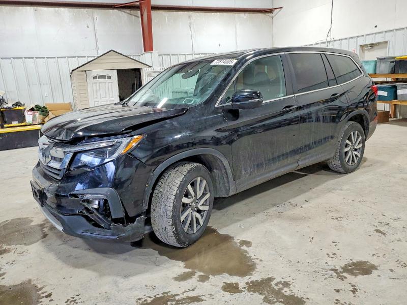 HONDA PILOT 2021 with VIN 5FNYF6H56MB069819 - Photo from auction