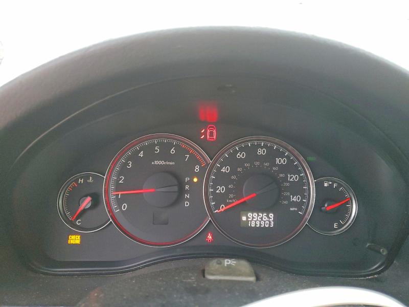 Photo 9 from auction – 2008 SUBARU OUTBACK 2. with VIN 4S4BP61C287342676