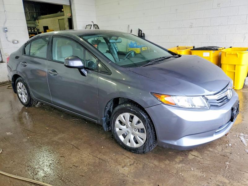 Photo 4 from auction – 2012 HONDA CIVIC LX with VIN 19XFB2F5XCE100685