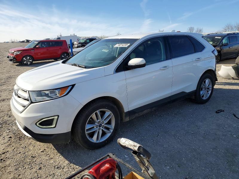 FORD EDGE SEL 2015 with VIN 2FMTK4J9XFBB34870 - Photo from auction