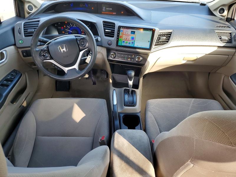Photo 8 from auction – 2012 HONDA CIVIC EX with VIN 19XFB2F89CE045074