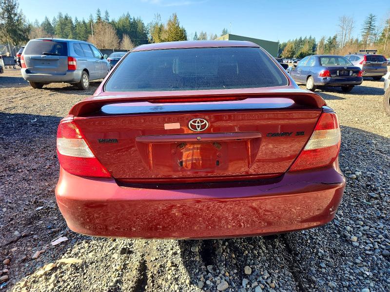 Photo 6 from auction – 2002 TOYOTA CAMRY LE with VIN JTDBE32KX20061966