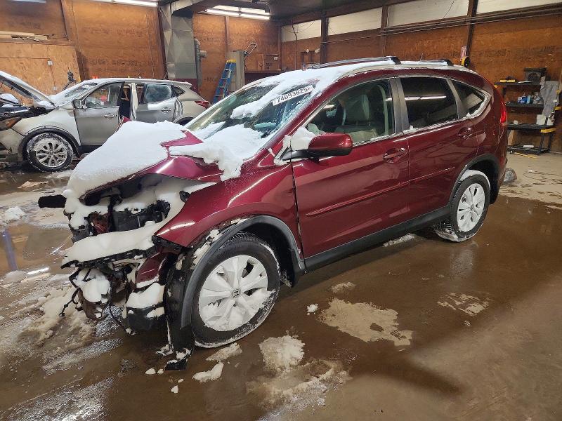 HONDA CR-V EX 2014 with VIN 5J6RM4H51EL044916 - Photo from auction