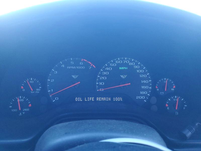Photo 9 from auction – 1998 CHEVROLET CORVETTE with VIN 1G1YY22G0W5126168