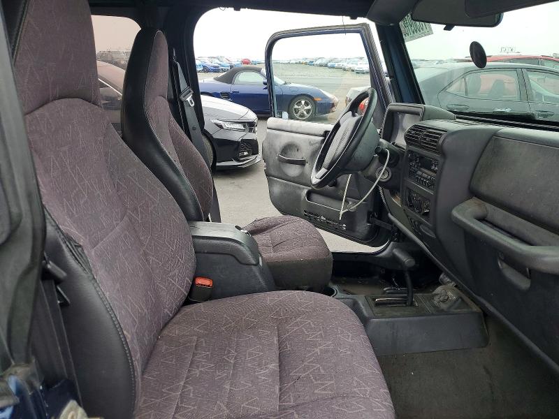 Photo 10 from auction – 2002 JEEP WRANGLER / with VIN 1J4FA49S42P703429