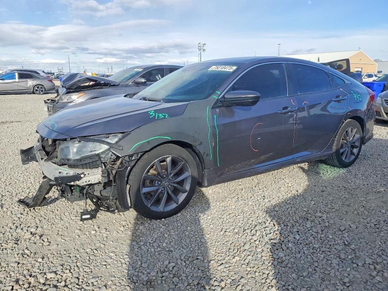 HONDA CIVIC 2019 with VIN 19XFC1F3XKE201603 - Photo from auction