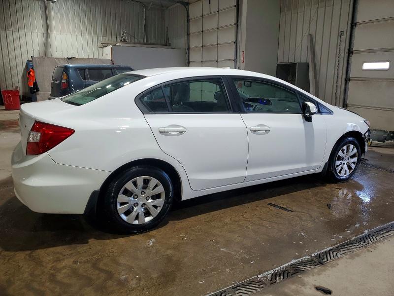 Photo 3 from auction – 2012 HONDA CIVIC LX with VIN 19XFB2F5XCE365039