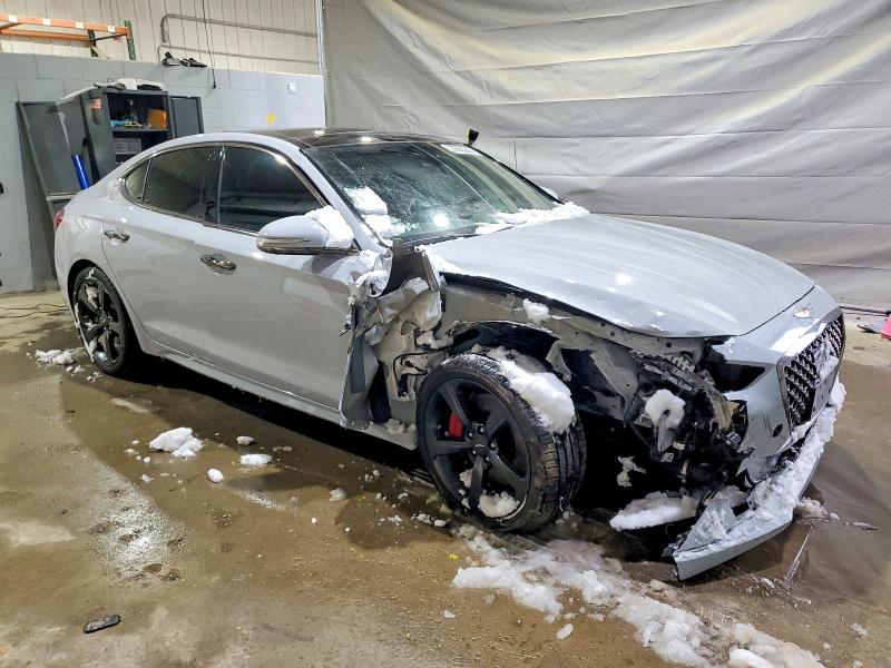 Photo 4 from auction – 2021 GENESIS G70 with VIN KMTG34LEXMU074398