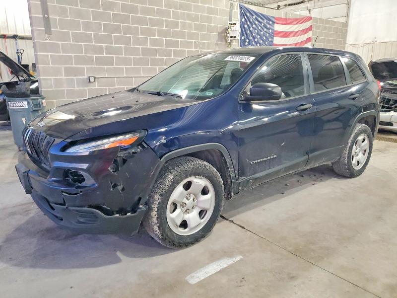 JEEP CHEROKEE S 2014 with VIN 1C4PJMAB2EW317642 - Photo from auction