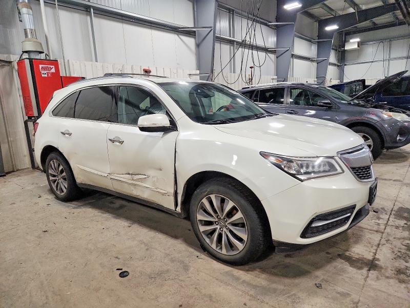 Photo 4 from auction – 2015 ACURA MDX TECHNO with VIN 5FRYD4H49FB011772