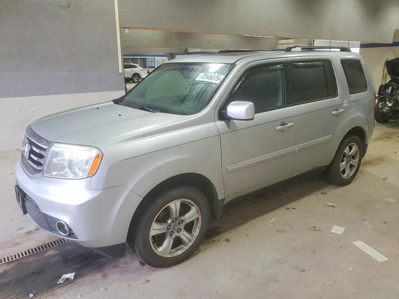 HONDA PILOT EXL 2012 with VIN 5FNYF4H60CB072873 - Photo from auction