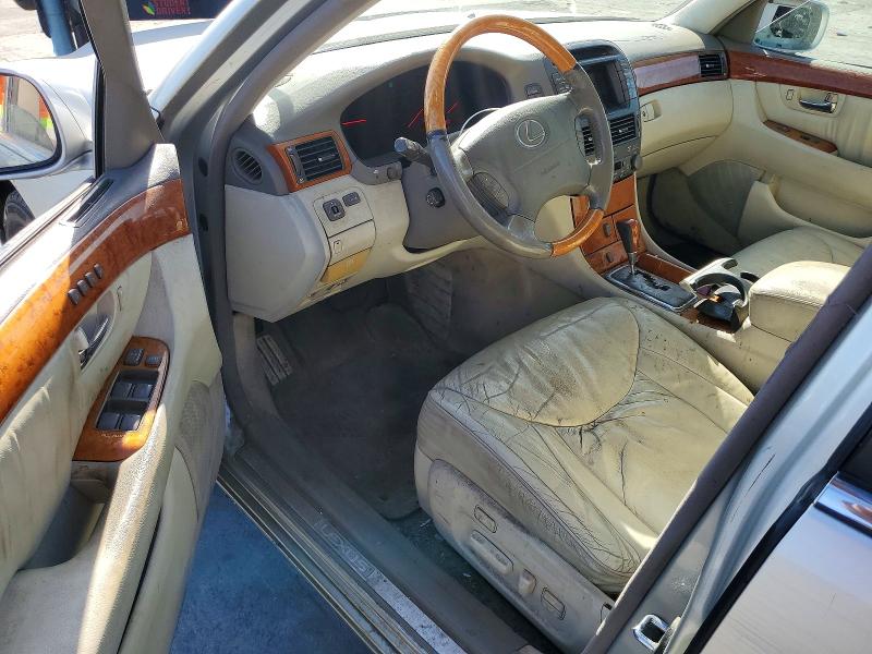 Photo 8 from auction – 2002 LEXUS LS 430 with VIN JTHBN30F120091202