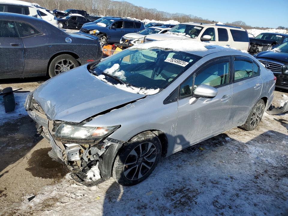 HONDA CIVIC EX 2014 with VIN 2HGFB2F81EH516112 - Photo from auction