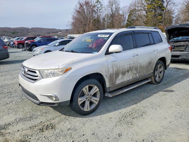 TOYOTA HIGHLANDER 2012 with VIN 5TDYK3EHXCS055392 - Photo from auction
