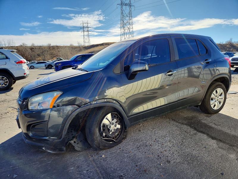 CHEVROLET TRAX 2016 with VIN 3GNCJKSBXGL266442 - Photo from auction