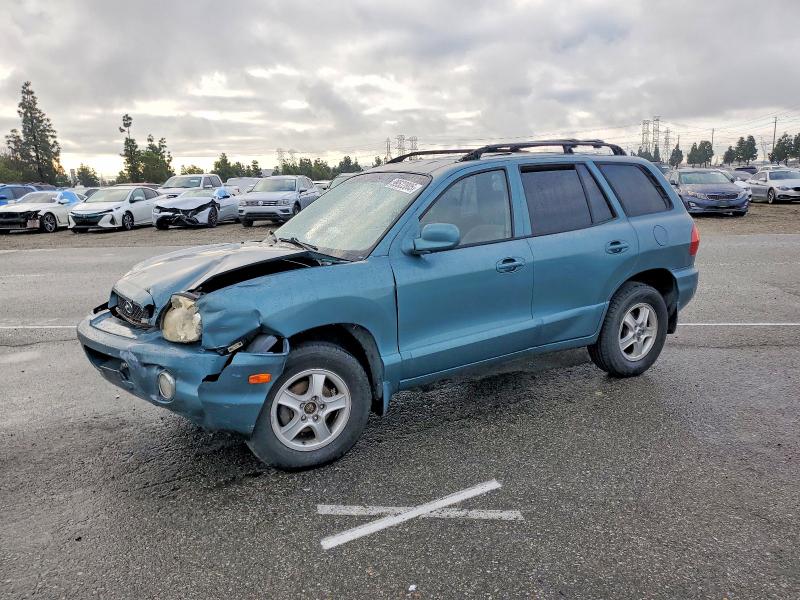 Photo 1 from auction – 2002 HYUNDAI SANTA FE G with VIN KM8SC13D32U147358