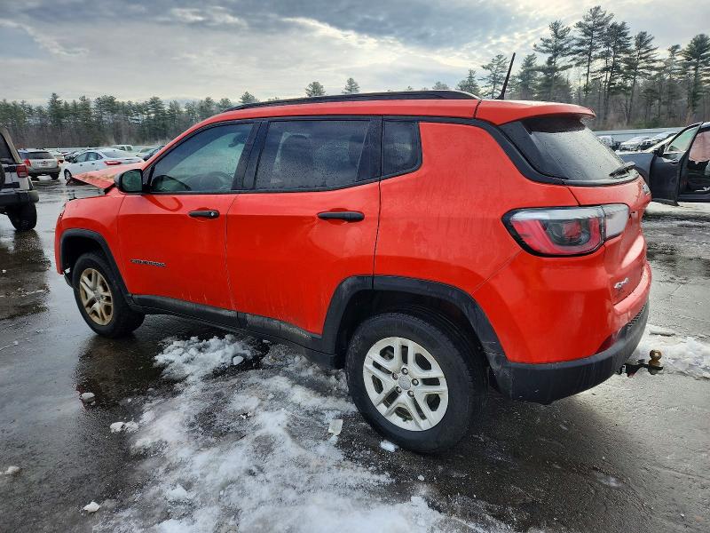 Photo 2 from auction – 2017 JEEP COMPASS SP with VIN 3C4NJDAB7HT642563