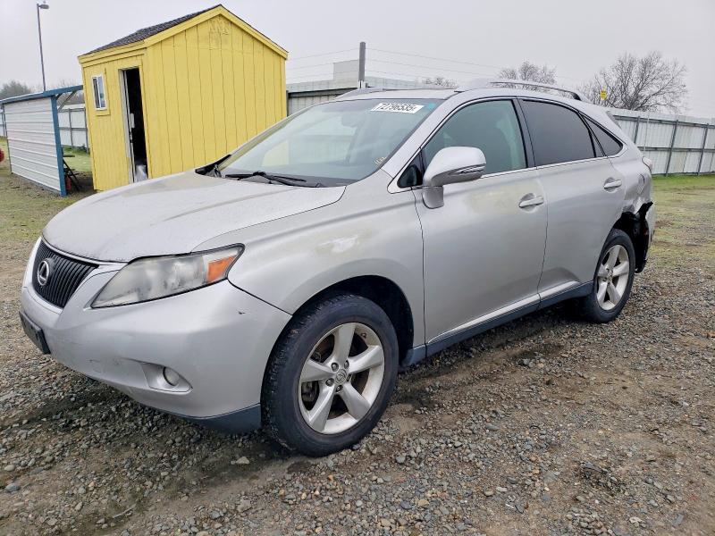 LEXUS RX 350 2010 with VIN 2T2BK1BA8AC048265 - Photo from auction