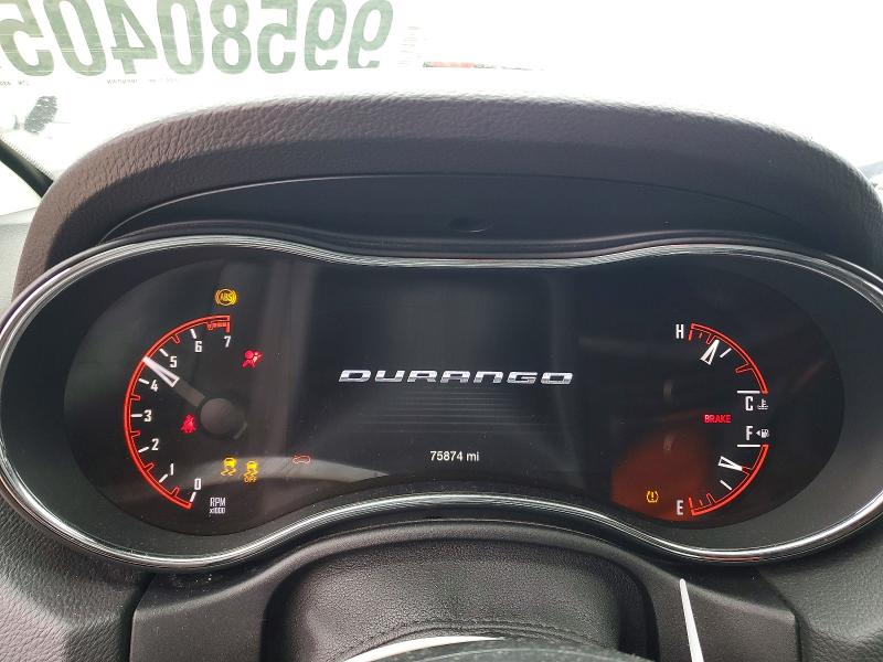 Photo 9 from auction – 2016 DODGE DURANGO SX with VIN 1C4RDHAG0GC449063