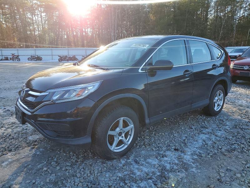 HONDA CR-V LX 2015 with VIN 5J6RM4H33FL025655 - Photo from auction