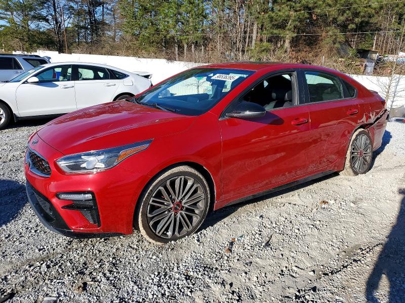 KIA FORTE GT 2021 with VIN 3KPF44AC9ME374263 - Photo from auction