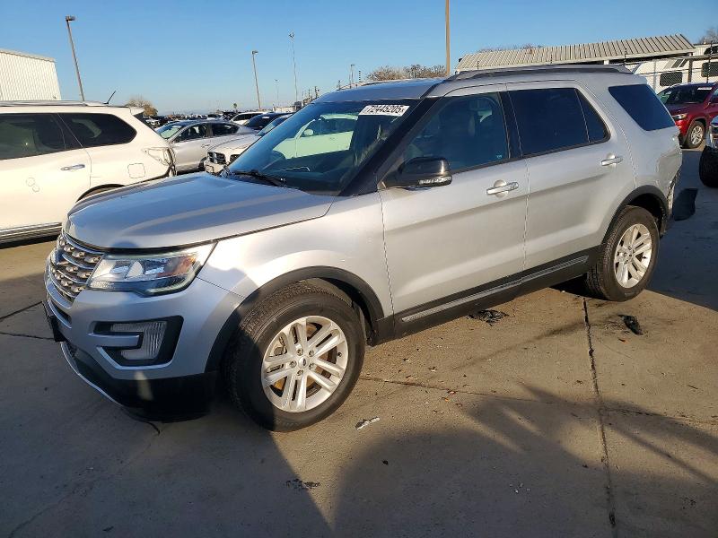 FORD EXPLORER X 2017 with VIN 1FM5K7D82HGC85548 - Photo from auction