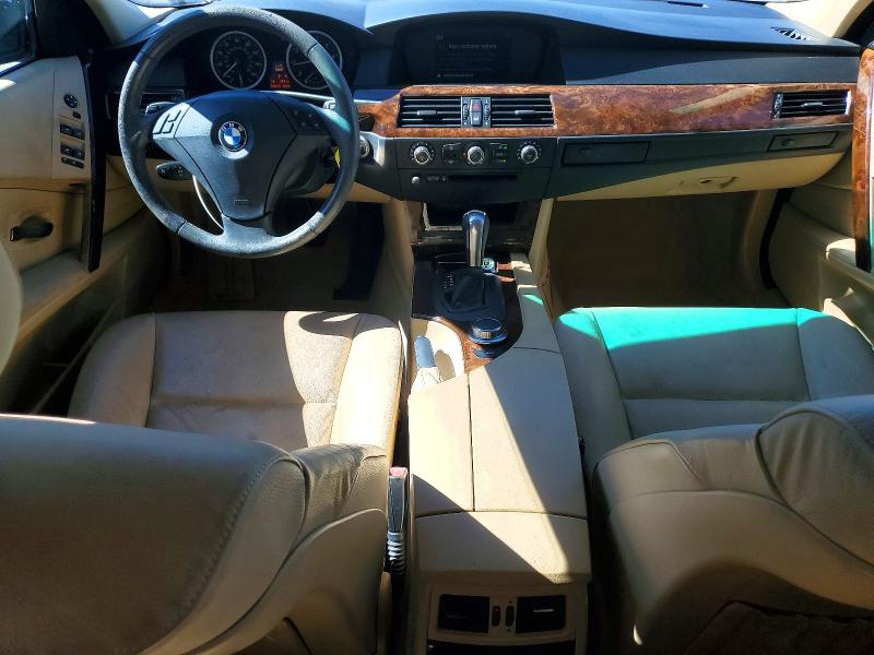 Photo 8 from auction – 2007 BMW 525 I with VIN WBANE53557CW68300