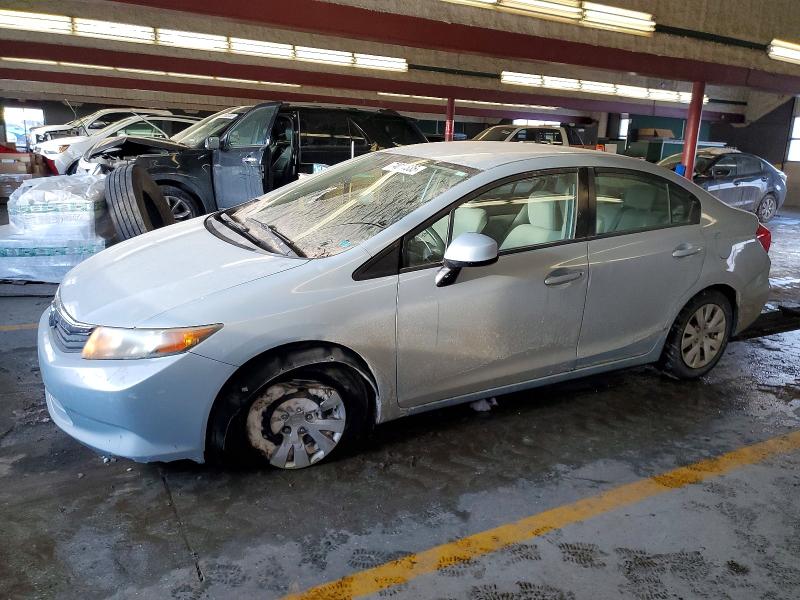 HONDA CIVIC LX 2012 with VIN 19XFB2F54CE018449 - Photo from auction