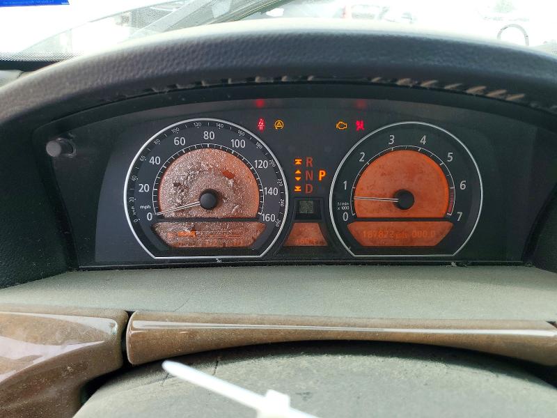 Photo 9 from auction – 2006 BMW 750 with VIN WBAHN83516DT31209