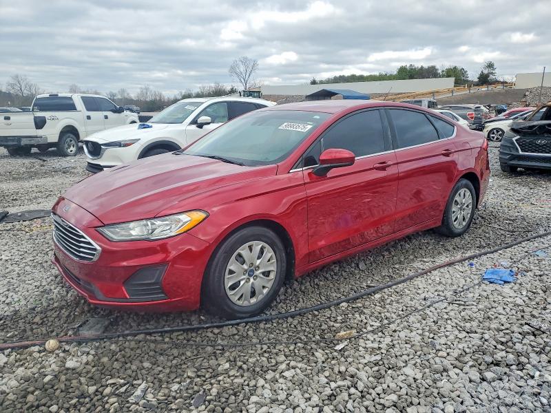 Photo 1 from auction – 2019 FORD FUSION S with VIN 3FA6P0G73KR246008