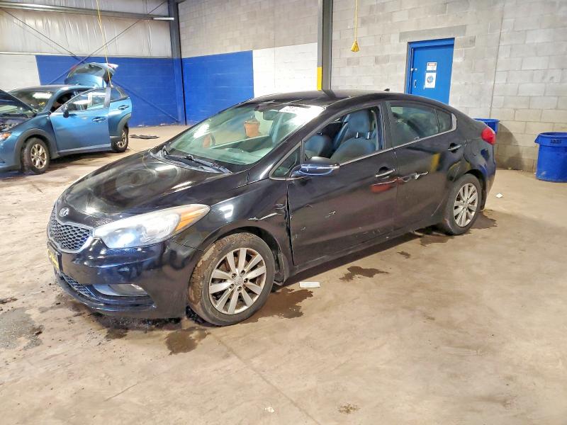 KIA FORTE EX 2014 with VIN KNAFX4A86E5169805 - Photo from auction
