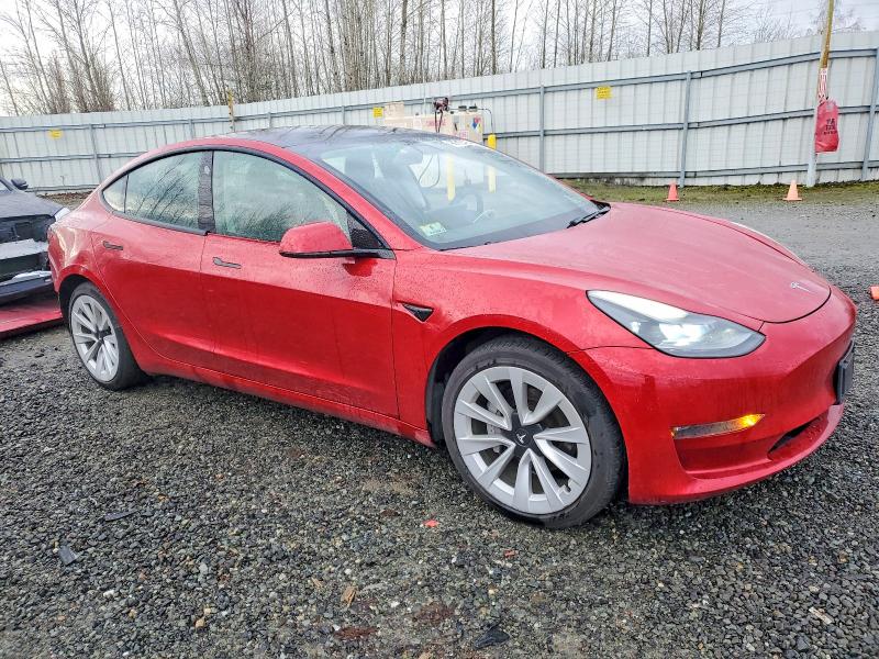 Photo 4 from auction – 2021 TESLA MODEL 3 with VIN 5YJ3E1EB4MF935690