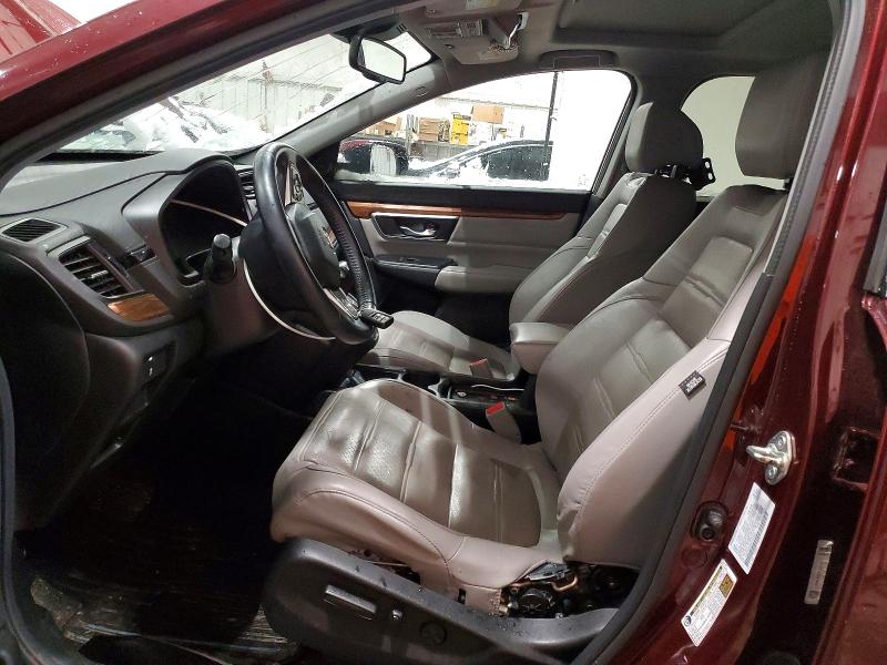 Photo 7 from auction – 2017 HONDA CR-V EXL with VIN 5J6RW2H86HL040583
