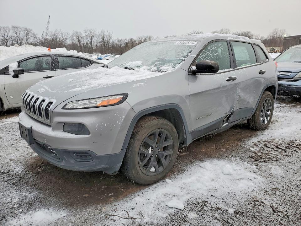 JEEP CHEROKEE S 2014 with VIN 1C4PJMAB8EW162465 - Photo from auction