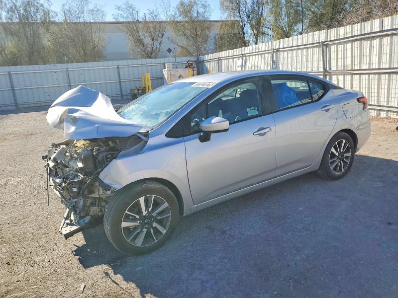 NISSAN VERSA SV 2025 with VIN 3N1CN8EV1SL837401 - Photo from auction