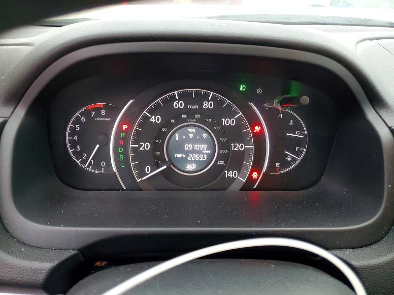 Photo 9 from auction – 2016 HONDA CR-V EX with VIN 5J6RM4H52GL019705