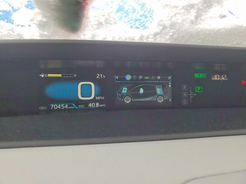 Photo 9 from auction – 2020 TOYOTA PRIUS with VIN JTDKARFU2L3106537