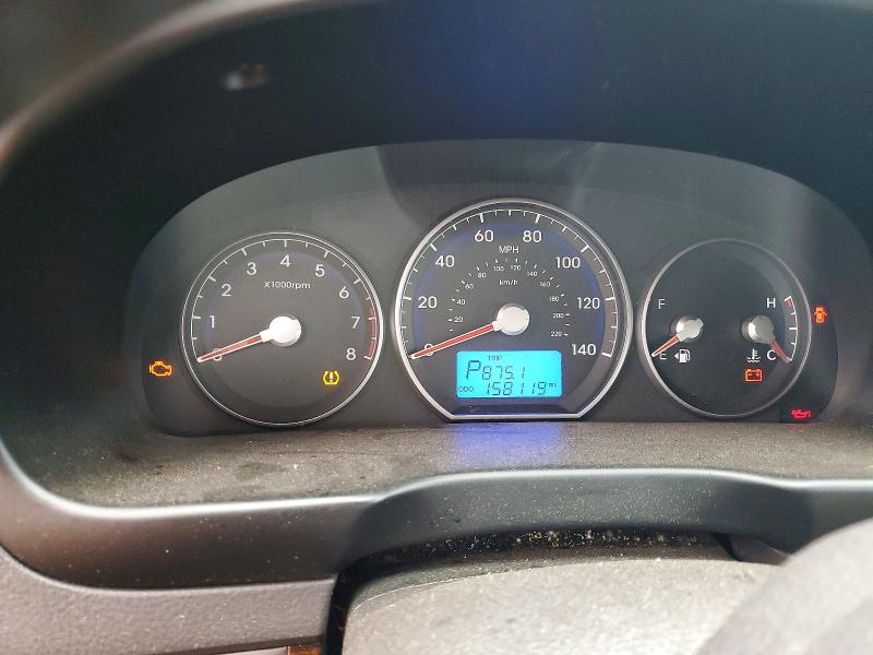Photo 9 from auction – 2010 HYUNDAI SANTA FE with VIN 5NMSH4AG0AH355689