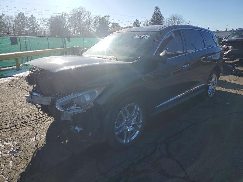 INFINITY JX35 2013 with VIN 5N1AL0MM1DC304592 - Photo from auction