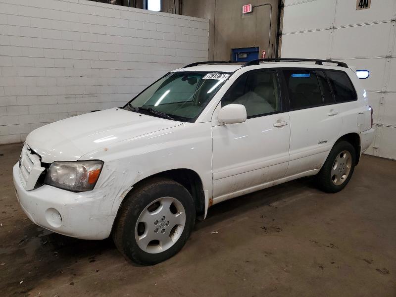 TOYOTA HIGHLANDER 2006 with VIN JTEEP21A160180193 - Photo from auction