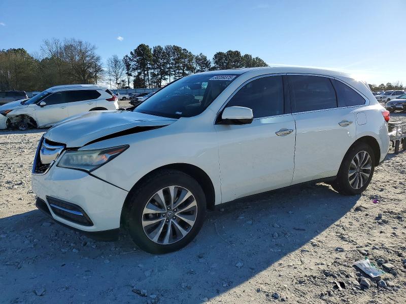 ACURA MDX TECHNO 2016 con VIN 5FRYD3H44GB017703 - Foto de la subasta
