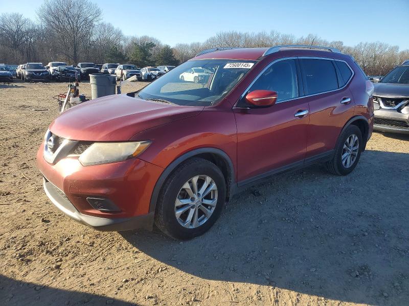NISSAN ROGUE S 2015 with VIN KNMAT2MT2FP573977 - Photo from auction