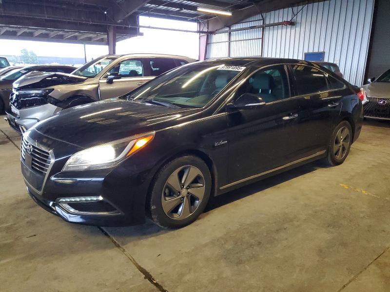 HYUNDAI SONATA HYB 2016 with VIN KMHE34L14GA028571 - Photo from auction